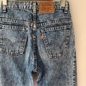 Vintage Levi's 631 Orange Label Denim